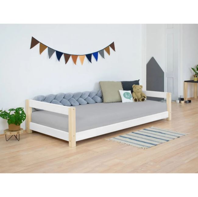Lit simple enfant en bois pédagogie Montessori