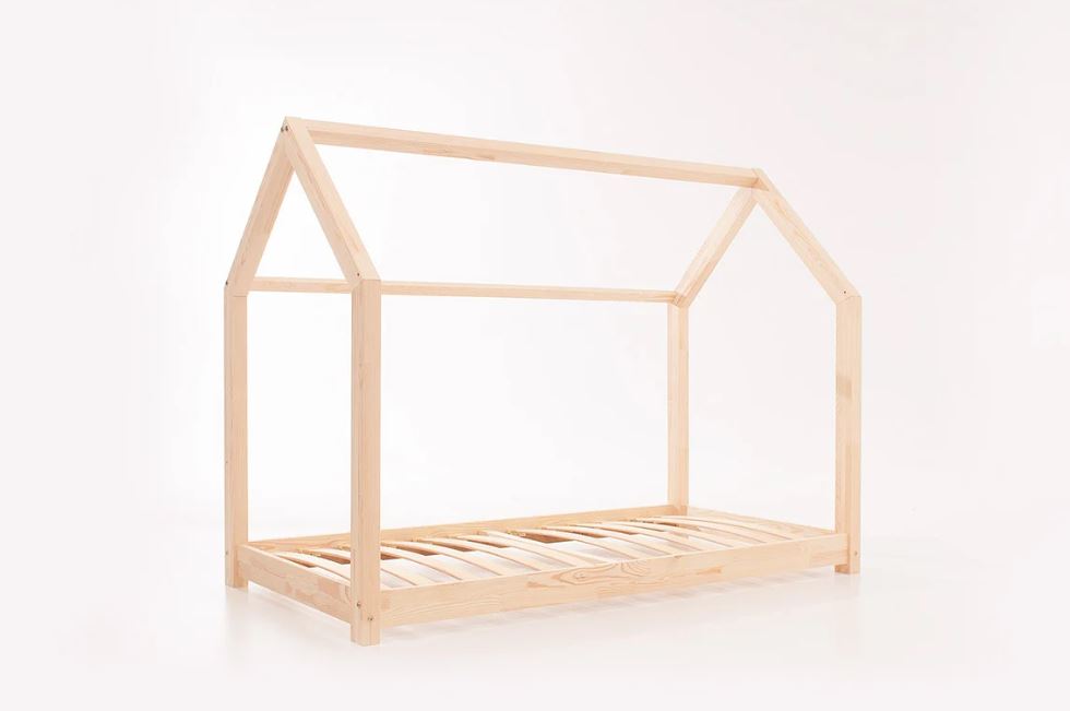 Montessori houten hutbed
