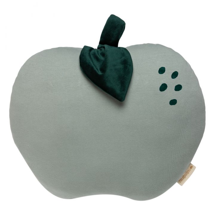Coussin pomme vert Nobodinoz