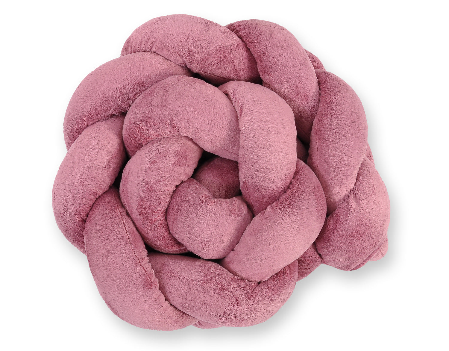 Tresse de lit 180cm Velours Rose