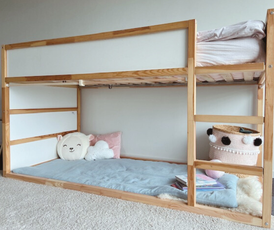 Kura Ikea bedgordijnroedes
