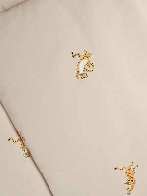 Confezione teepee da esterno impermeabile + tappeto + fodera per cuscino - Beige