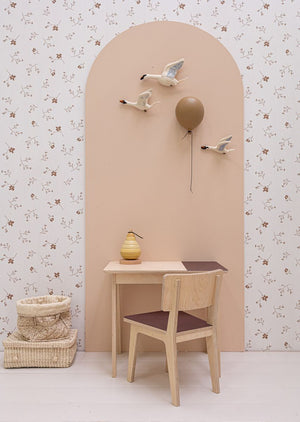 
            
                Charger l&amp;#39;image dans la galerie, Papier peint chambre enfant Fleurs - Blanc &amp;amp; Marron
            
        
