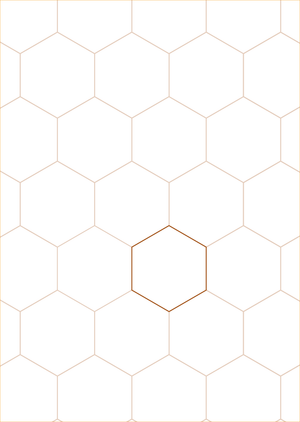 Kinderkamer behang Honeycomb - Beige &amp; Wit