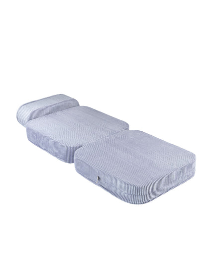 Fauteuil chauffeuse enfant bleu