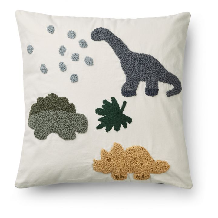 Coussin dinosaure Liewood en coton biologique Belton
