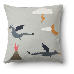 Coussin dragon Liewood Belton sable