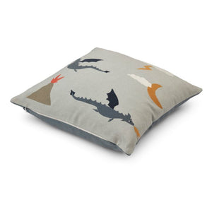 Coussin dragon Liewood Belton sable