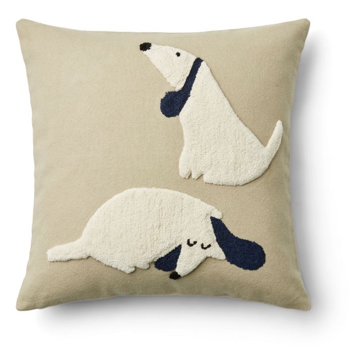 Coussin chien Liewood Belton beige