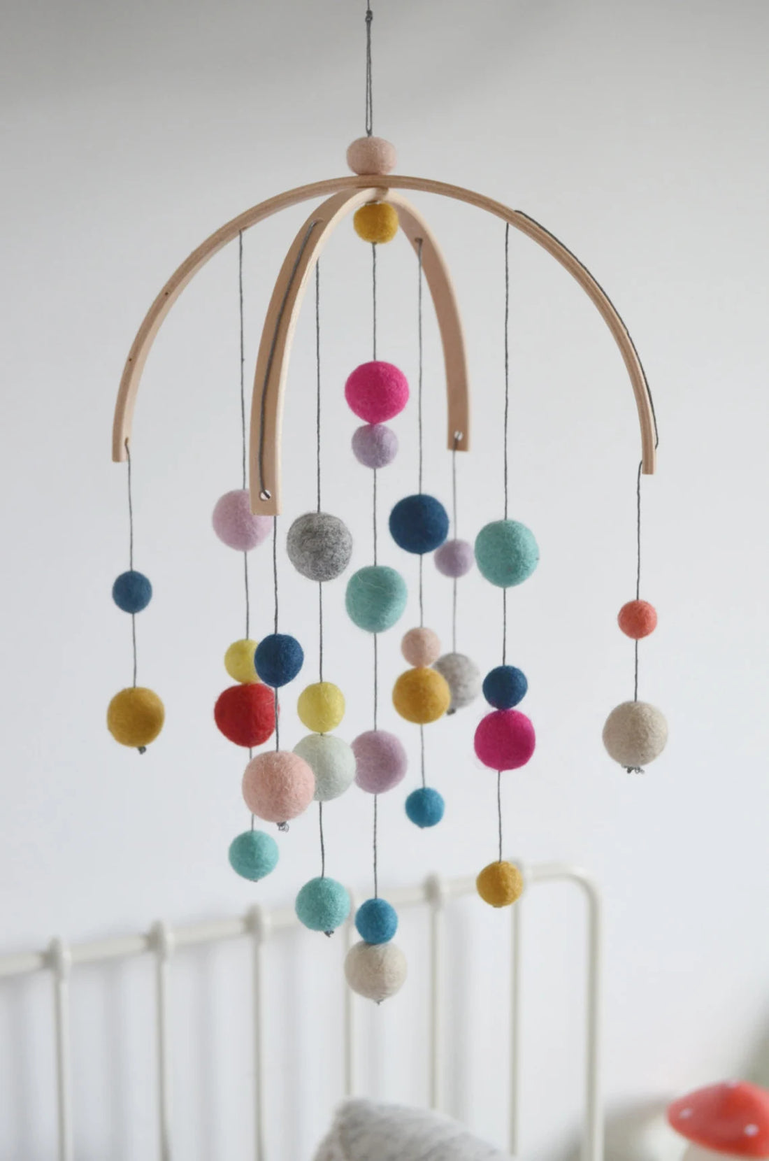 Mobile Montessori Bleu canard &amp; autres couleurs