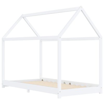 Montessori kajuitbed 70x140cm - Wit