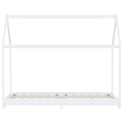 Lit cabane Montessori 70x140cm - Blanc
