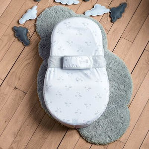 Couffin Cocoonababy Red Castle gris et blanc motif nuage