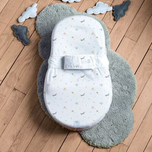 Couffin Cocoonababy Red Castle blanc motif renard