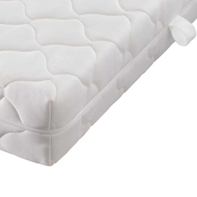 Matelas enfant mousse avec housse rembourrée 120x200 cm