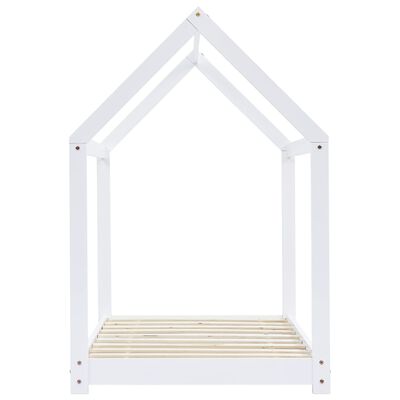 Lit cabane Montessori 90x200cm - Blanc