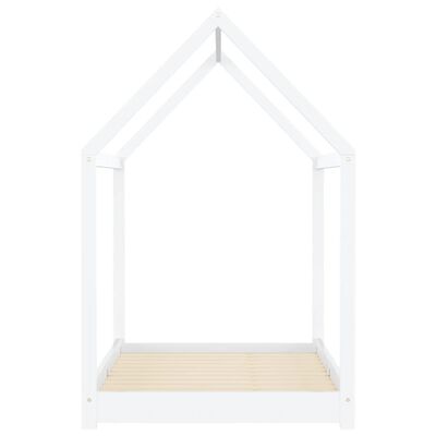 Montessori kajuitbed 70x140cm - Wit