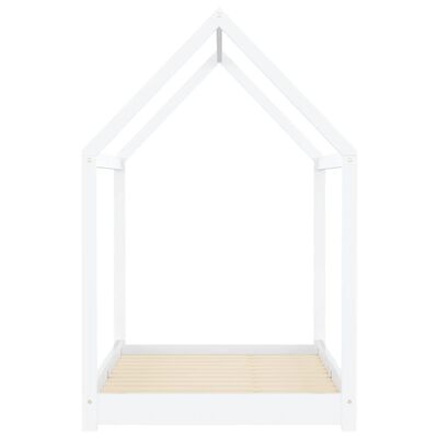 Lit cabane Montessori 70x140cm - Blanc