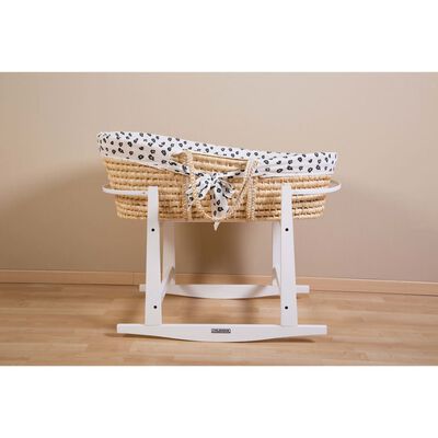 Couffin avec matelas &amp; housse motif léopard