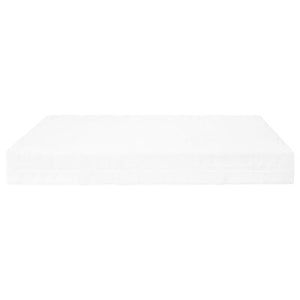 Matelas haut de gamme à ressort ensaché blanc 90x200cm