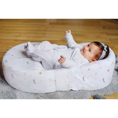 Couffin Cocoonababy Red Castle blanc motif renard
