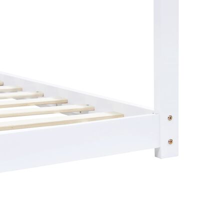 Montessori kajuitbed 70x140cm - Wit