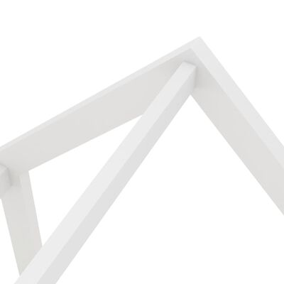 Letto cabina in legno con due cassetti contenitore 90x200cm - Bianco