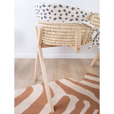Couffin avec matelas &amp; housse motif léopard