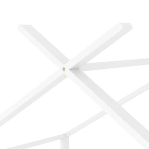 Lit cabane 70x140cm - Blanc