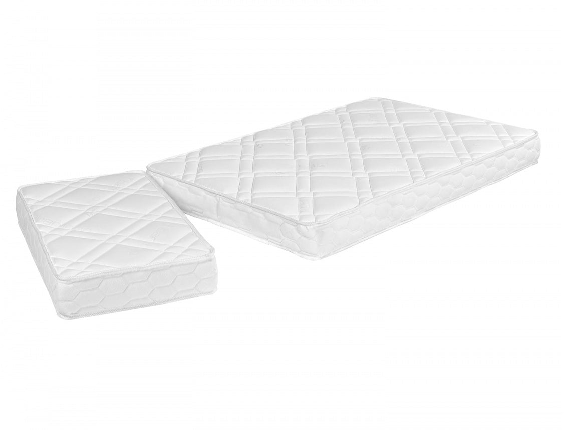 Ombouwbaar houten kajuitbed met uitbouw + matras