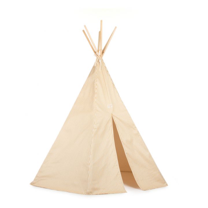 Tipi doré à rayures Nobodinoz Arizona