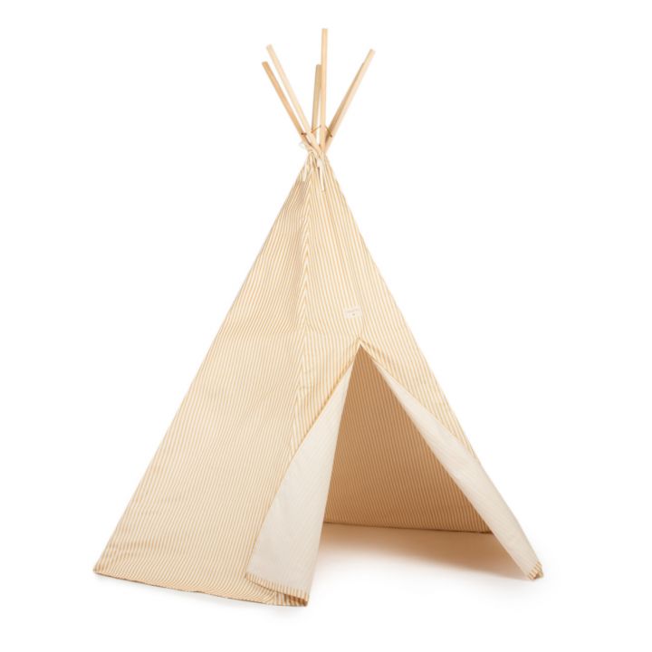 Tipi doré à rayures Nobodinoz Arizona