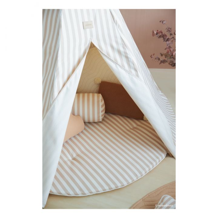 Nobodinoz Arizona nude gestreepte tipi