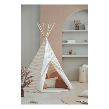 Nobodinoz Arizona nude gestreepte tipi
