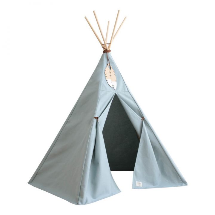 Tipi bleu Nobodinoz Arizona à rayures
