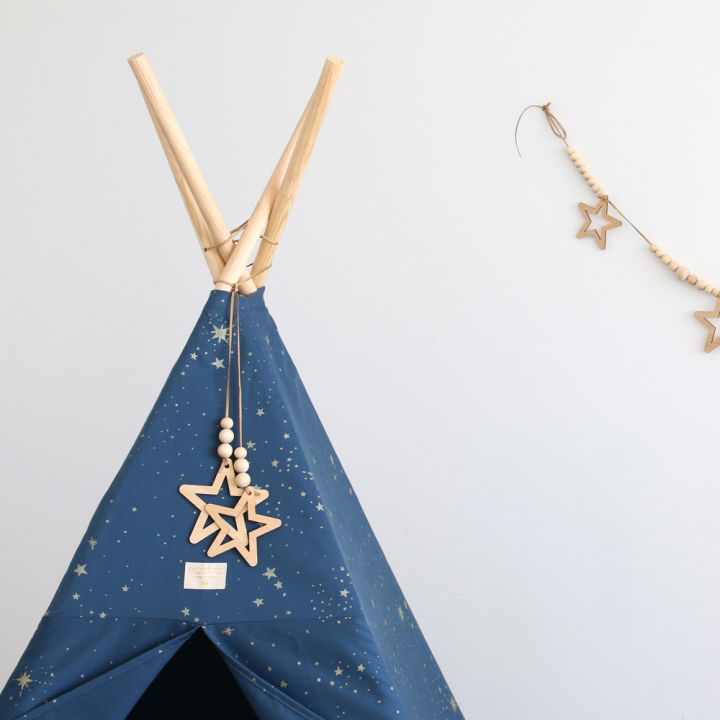 Nobodinoz Phoenix Stella nachtblauwe tipi